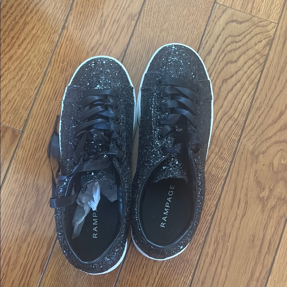 Rampage glitter sneakers. Size 6. NWOB.